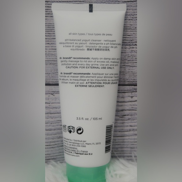 Dr. Brandt Clean Biotic - pH Balanced Yogurt Cleanser  - 3.5 fl oz - Picture 12 of 12